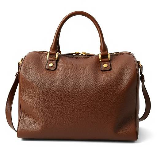 Borsa a mano Gucci in pelle marrone, un accessorio di lusso iconico.