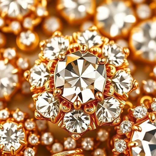 Collezione di gioielli artigianali in oro e diamanti